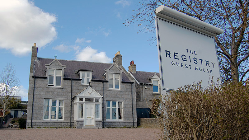 The Registry - exterior from North Deeside Road