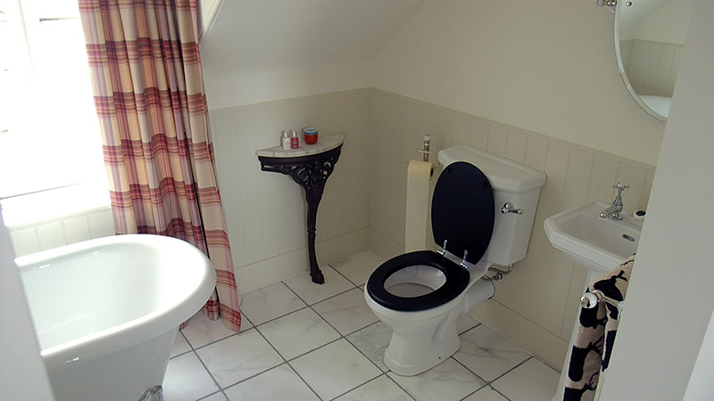 Room 1 - En-suite toilet/bath/shower room